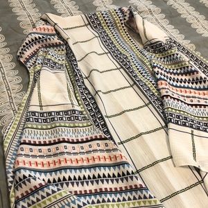 Boutique vest cardigan